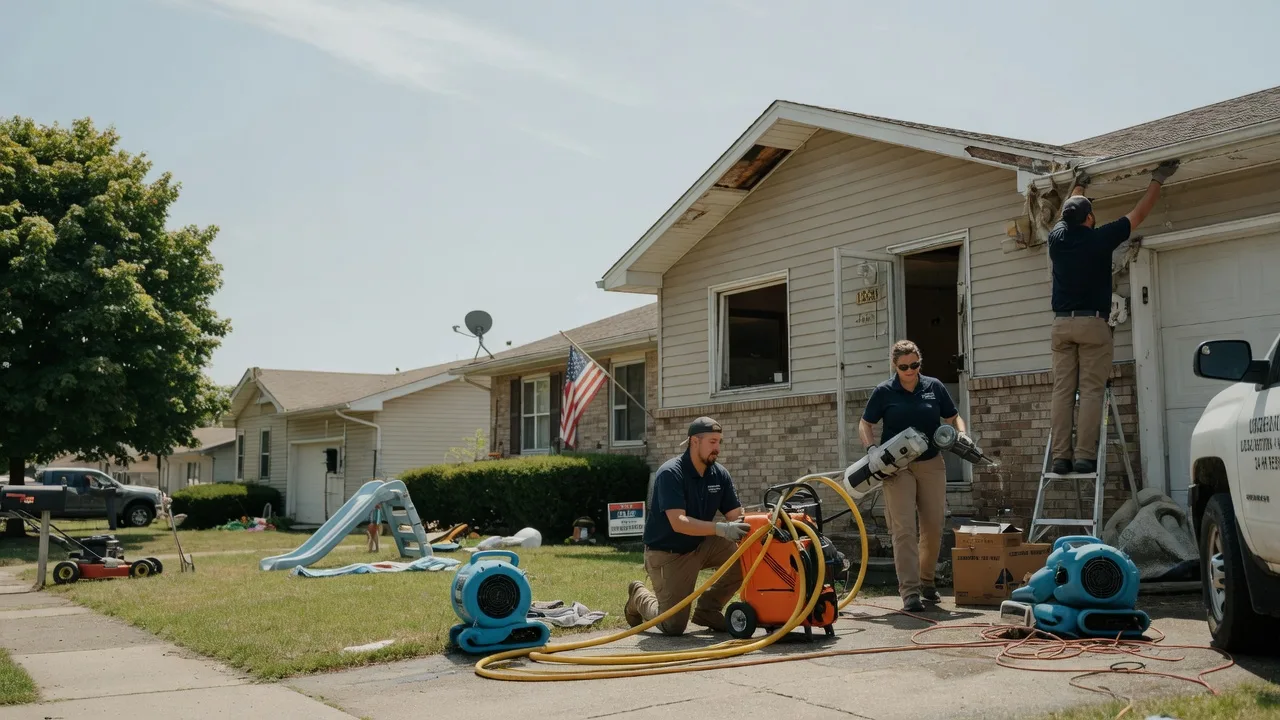 Water Damage Restoration in Olive Branch, IL near me